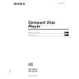 SONY CDP-CE245 Owner's Manual cover photo