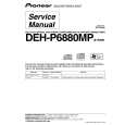 PIONEER DEH-P6880MP Service Manual cover photo