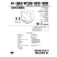 SONY KV-MT1300 Owner's Manual cover photo