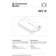 SENNHEISER HEV70 Service Manual cover photo