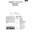 ONKYO TAR240 Service Manual cover photo