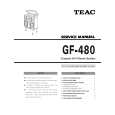 TEAC GF-480 Service Manual cover photo