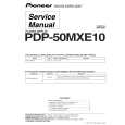 PIONEER PDP50MXE10 Service Manual cover photo