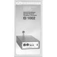 SENNHEISER EI 1002 Owner's Manual cover photo