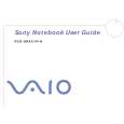 SONY PCG-SRX51P/A VAIO Owner's Manual cover photo