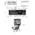 KENWOOD KRC989D Service Manual cover photo