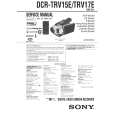 SONY DCRTRV15E Service Manual cover photo