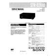 SONY STRD2010 Owner's Manual cover photo