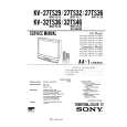 SONY KV29XTR10 Service Manual cover photo