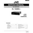 JVC XLG2900 Service Manual cover photo