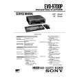 SONY EVO9700P Service Manual cover photo
