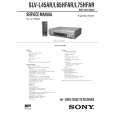 SONY SLVL45AR Service Manual cover photo