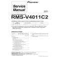 PIONEER RMF-V4011 Service Manual cover photo