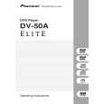 PIONEER DV-50A/KUXU/CA Owner's Manual cover photo