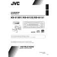 JVC KD-G151 Owner's Manual cover photo