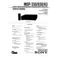 SONY MDP-550 Service Manual cover photo