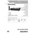 SONY SLVE727VC Service Manual cover photo