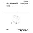 SONY KVTF21M80 Service Manual cover photo