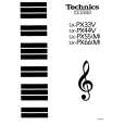 TECHNICS SX-PX66M Owner's Manual cover photo
