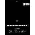 MARANTZ SD340 Service Manual cover photo