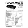 TECHNICS SA203/K Service Manual cover photo