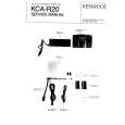 KENWOOD KCAR20 Service Manual cover photo