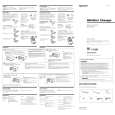 SONY MDX66XLP Owner's Manual cover photo