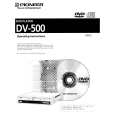 PIONEER DV-500/KU/CA Owner's Manual cover photo