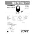 SONY MDRP1TV Service Manual cover photo