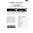 ONKYO TXSE500 Service Manual cover photo