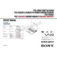 SONY PCGV505CP Service Manual cover photo