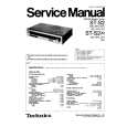 TECHNICS STS2/K Service Manual cover photo