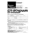 PIONEER CT-P410WR Service Manual cover photo