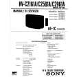 SONY KVC2161A Service Manual cover photo