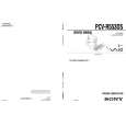 SONY PCVR553DS Service Manual cover photo