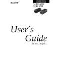 SONY XCD-SX900 Owner's Manual cover photo