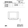 SONY KV21M5D Service Manual cover photo