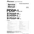 PIONEER PDSP-1 Service Manual cover photo