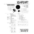 SONY XS-HF5 Service Manual cover photo
