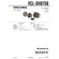 SONY VCLDH0758 Service Manual cover photo