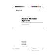 SONY HTSL40 Owner's Manual cover photo