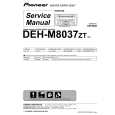 PIONEER DEHM8037ZT Service Manual cover photo