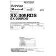PIONEER SX205RDS Service Manual cover photo