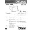 SONY KVFX2923 Service Manual cover photo