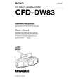 SONY CFD-DW83 Owner's Manual cover photo