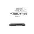 LUXMAN T-100 Service Manual cover photo