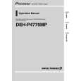 PIONEER DEH-P4770MP/CS Owner's Manual cover photo