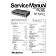TECHNICS SA103L Service Manual cover photo