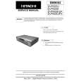 HITACHI DVPUPX Service Manual cover photo