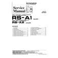 PIONEER RS-A1 Service Manual cover photo